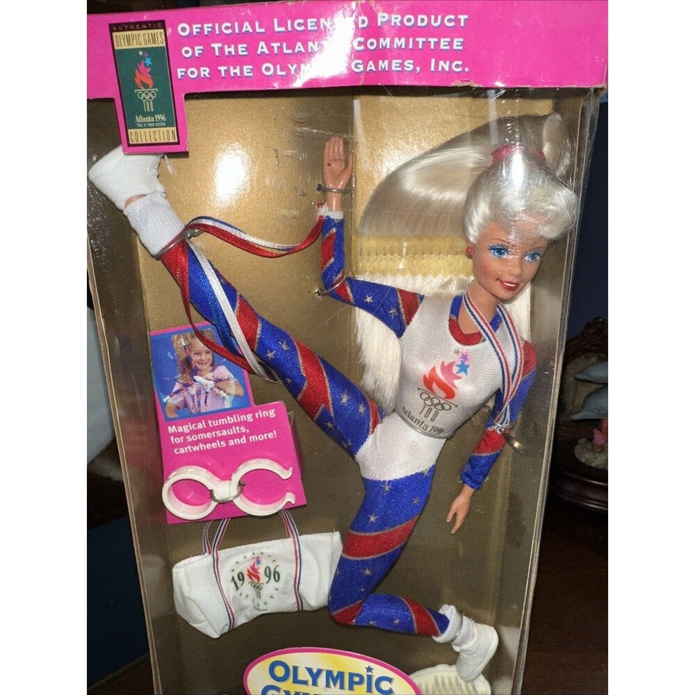 Olympic Gymnast Barbie Doll 1996 NEW